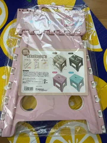 스누피 스텝 체어(대) 핑크