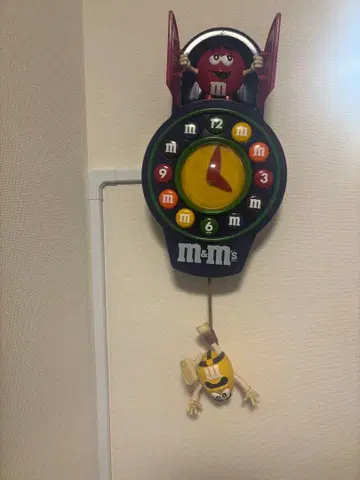 [레어템] m&m's 엠앤엠즈 벽걸이 시계