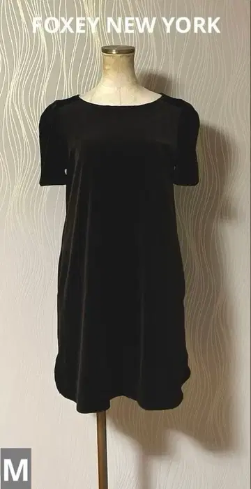 FOXEY NEW YORK 벨로아 누아르 브라운 원피스