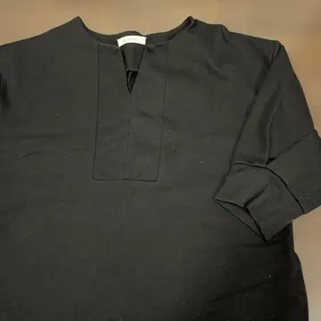 듀얼 아카이브 칠부 소매 원피스