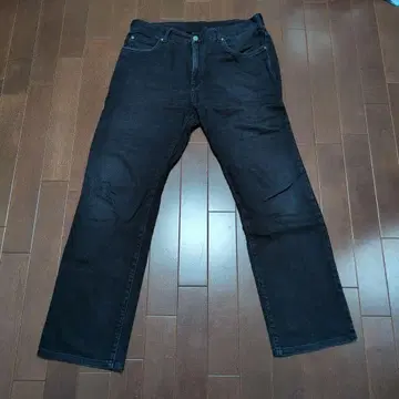 ZegnaSport 네이비 스트레이트 데님