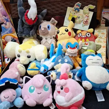 총 20개! 포켓몬 센터 디즈니 FIT 봉제 인형 모음