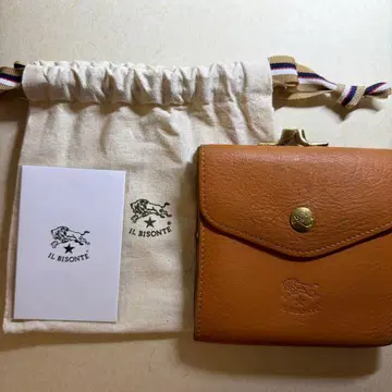 IL BISONTE 접이식 지갑 브라운