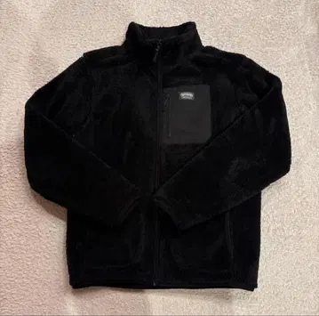 OUTDOOR 플리스 자켓 블랙