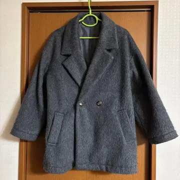 GRL 그레일 샤기 테일러드 코트