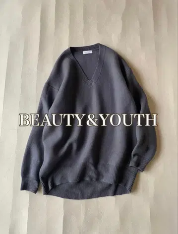 유나이티드 애로우즈 BEAUTY&YOUTH 빅 실루엣 울 니트