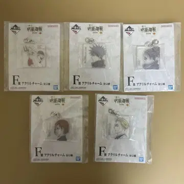 제일복권 주술회전 시부야 사건 () F상 아크릴 참 5종 세트