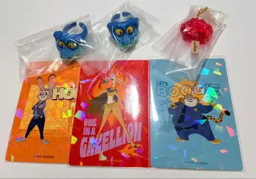 주토피아 2 아이스캔디 참 패션 반지 남코 스티커