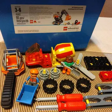 결품 없음 스쿨 교재 레고 에듀케이션 테크 머신 45002