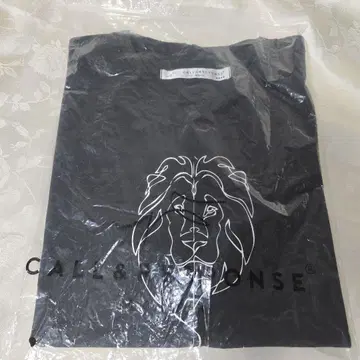 CALL & RESPONSE 라이온 T셔츠 블랙 L
