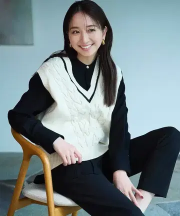 23구 워셔블 코튼 릴리 V넥 여성용 베스트 M 사이즈