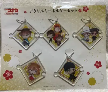 명탐정 코난 홍의 수학여행 아크릴 키링 세트