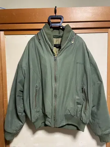 ma-1 구제 의류 블루종 빈티지 변형 레어