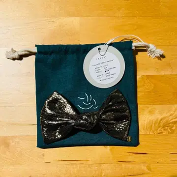 [ 미사용 새상품 ] TRESSE 리본 머리핀 골드