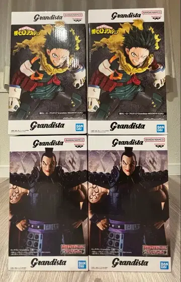 최신 Grandista 나의 히어로 아카데미아 킹덤 피규어 4개 세트