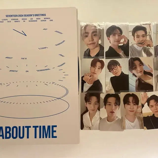 세븐틴 2024 시즌그리팅 포카포함 풀셋