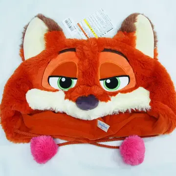 주토피아 닉 와일드 폼폼 팬캡