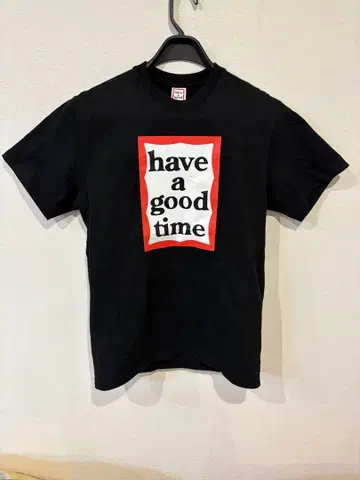 have a good time T셔츠 S 사이즈 블랙