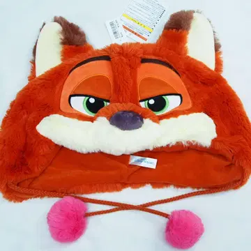 주토피아 닉 폼폼 포함 팬캡