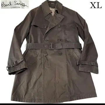 [ Paul Smith LONDON ] 롱 트렌치코트 일본제 브라운 XL