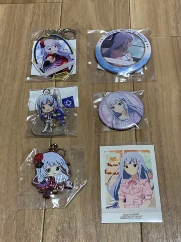 아이돌 마스터 밀리언 라이브 시라이시 츠무기 굿즈 세트