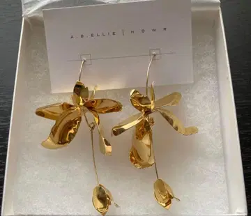 골드 귀걸이 A.B. ELLE HOWR 에이비 엘리