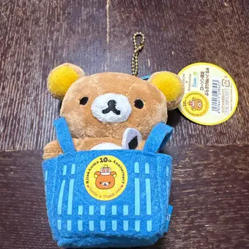 리락쿠마 로손 걸이 봉제 인형 산엑스 새상품 미사용