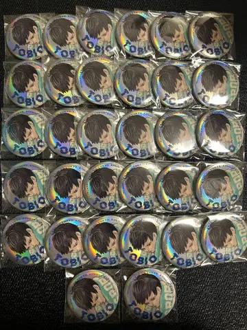 하이큐 점프GIGA 캔뱃지 전사 카게야마