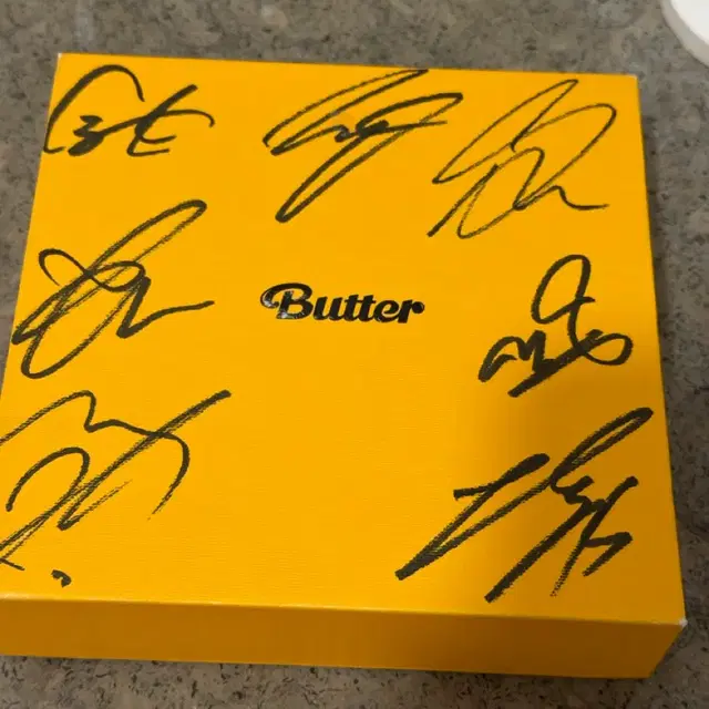 Bts 비매 친필싸인