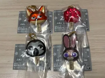 주토피아 아이스캔디 참 4종 세트