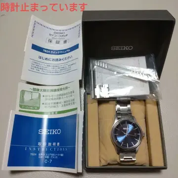 시계 멈춤: SEIKO 손목시계 SBTM231 블루 세이코