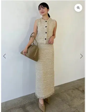 anuans 컬얀 트위드 셋업