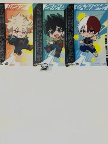 쿠라스시 콜라보 나의 히어로 아카데미아 멀티 시트 러버 마스코트