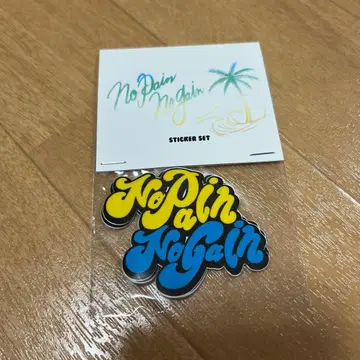 nopain nogain 스티커 세트