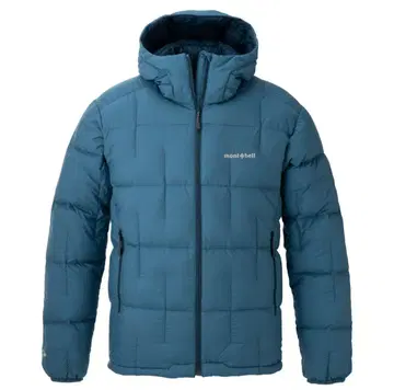 미사용 mont-bell 네 다운 블루 L-R 사이즈