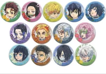 [ 귀멸의 칼날 x 빌리지 뱅가드 웻 컬러 시리즈 캔뱃지 ]