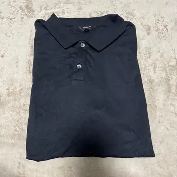 바나나 리퍼블릭 블랙 피케 셔츠 XL