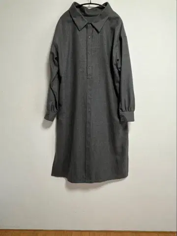 ASTRAET 긴팔 셔츠 원피스