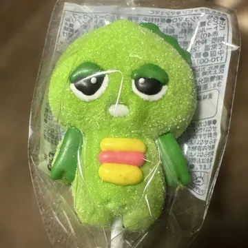 그린 컬러 캐릭터 소프트 비닐 약 10cm