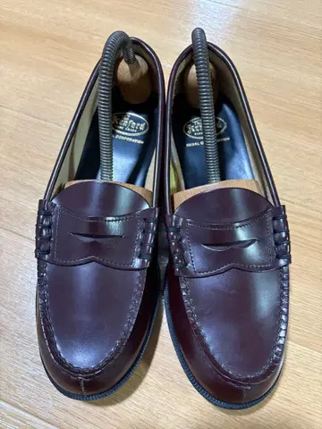 미사용 켄포드 코인 로퍼 브라운 25cm