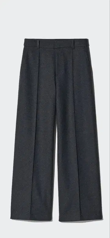 UNIQLO 남녀 공용 브러쉬드 저지 와이드 팬츠