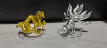 최강왕 도감 피규어 용신&구미 시크릿 컬러 2개 세트