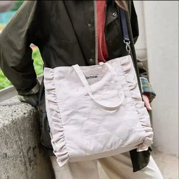 컨디션 최상 OUTDOOR x FREAK'S STORE 퀼팅 토트백