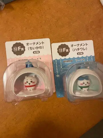 치이카와 니니마에 복권 F상 오너먼트 치이카와 하치와레