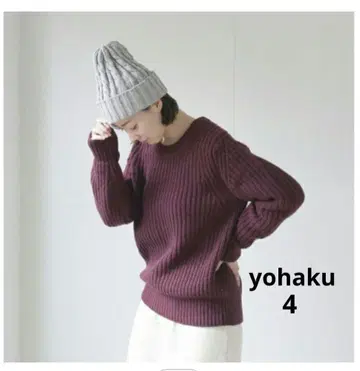 yohaku 여백 남은 실의 쫄깃한 니트 4 요하쿠 일본제 캐시미어 혼방