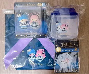 산리오 해피 복권 키키라라 4점 세트