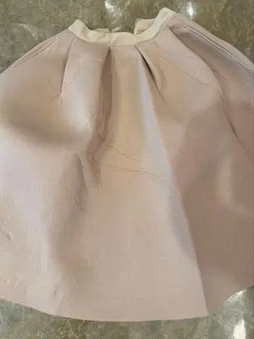 베이지 벌룬 스커트 본딩 생일 농구화