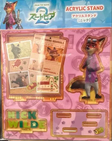 [ 최저가 ] 주토피아2 아크릴 스탠드 닉 와일드