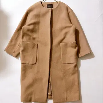 MANTECO 드로와트 로트레아몽 울 노카라 코트 카멜 2