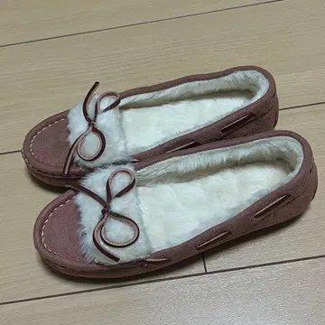 모카신 / 핑크 / 여성 신발